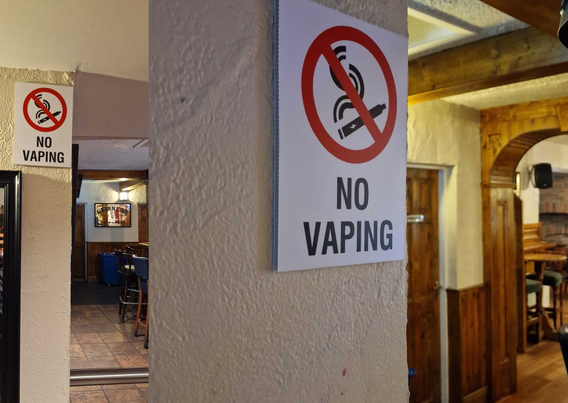 Enniscorthy publican bans the use of vaping products indoors in his